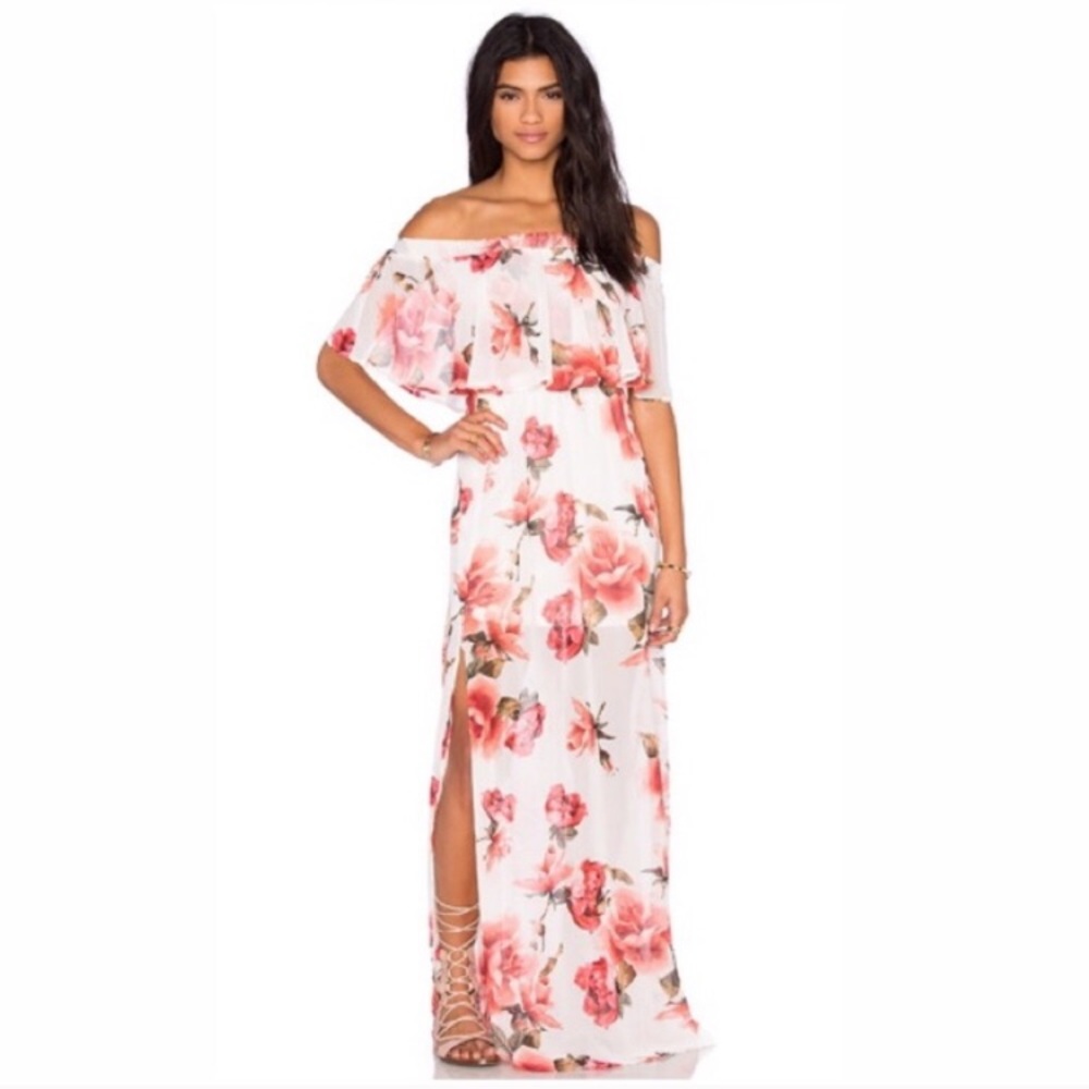 Show Me Your MuMu Hacienda Floral Maxi Dress I